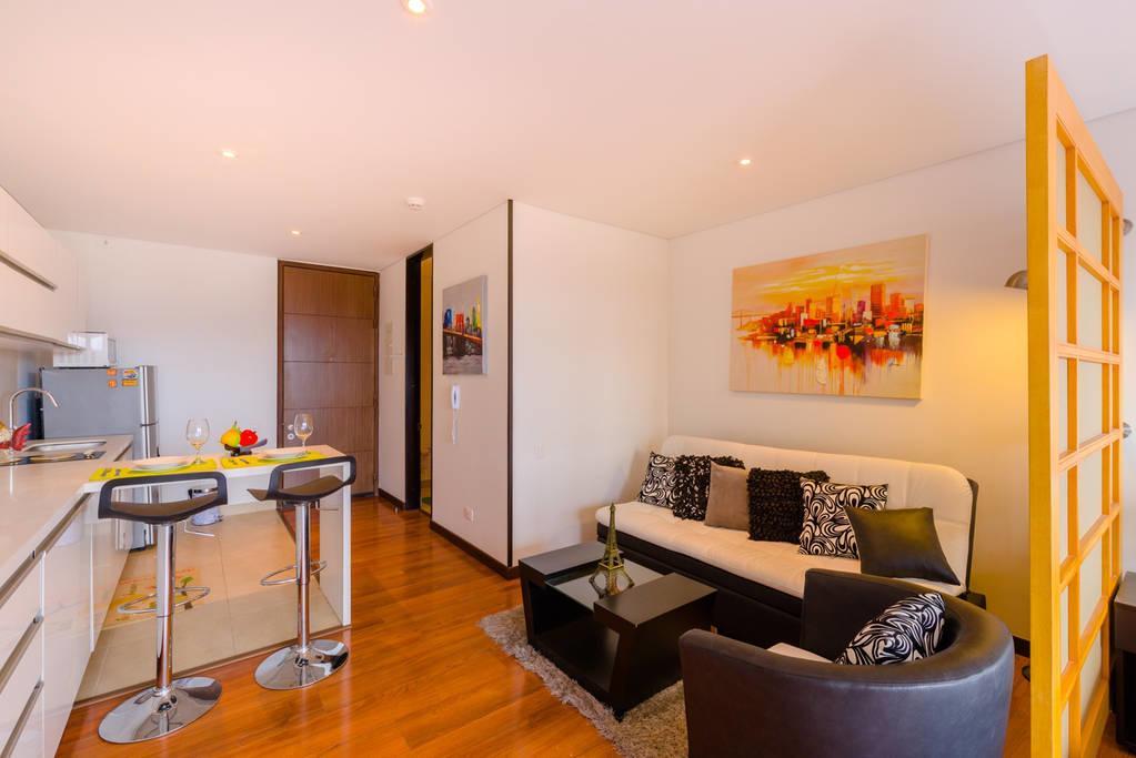 Amoblado Bogota, Wifi, Agua Caliente Apartment Exterior photo